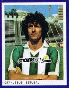 Cromo Jesus - Estrelas do Futebol 1982-1983 - Disvenda