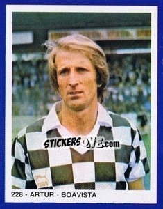 Sticker Artur - Estrelas do Futebol 1982-1983 - Disvenda