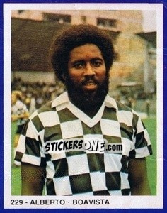 Sticker Alberto - Estrelas do Futebol 1982-1983 n. 229 - Disvenda