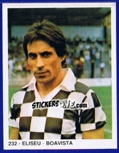 Figurina Eliseu - Estrelas do Futebol 1982-1983 - Disvenda