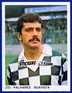 Sticker Palhares - Estrelas do Futebol 1982-1983 - Disvenda