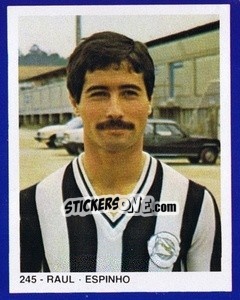 Sticker Raul - Estrelas do Futebol 1982-1983 n. 245 - Disvenda