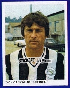 Sticker Carvalho - Estrelas do Futebol 1982-1983 n. 246 - Disvenda