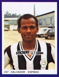 Cromo Salvador - Estrelas do Futebol 1982-1983 - Disvenda