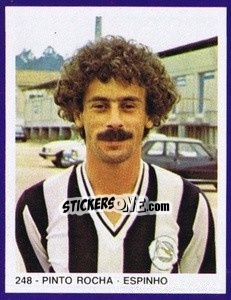 Sticker Pinto Rocha - Estrelas do Futebol 1982-1983 - Disvenda