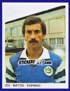 Sticker Matos - Estrelas do Futebol 1982-1983 n. 252 - Disvenda