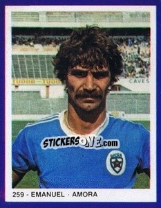 Cromo Emanuel - Estrelas do Futebol 1982-1983 - Disvenda