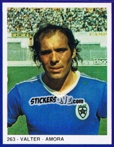 Cromo Valter - Estrelas do Futebol 1982-1983 - Disvenda