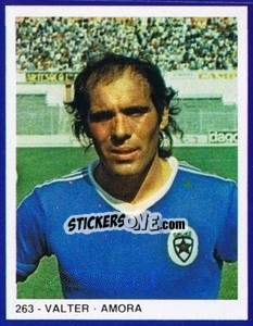 Figurina Valter - Estrelas do Futebol 1982-1983 - Disvenda