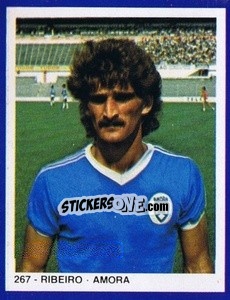 Sticker Ribeiro - Estrelas do Futebol 1982-1983 - Disvenda