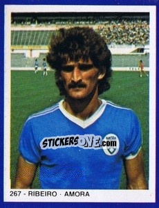 Sticker Ribeiro - Estrelas do Futebol 1982-1983 n. 267 - Disvenda