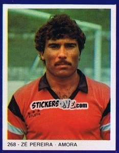 Cromo Zé Pereira - Estrelas do Futebol 1982-1983 - Disvenda