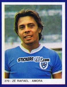 Cromo Zé Rafael - Estrelas do Futebol 1982-1983 - Disvenda