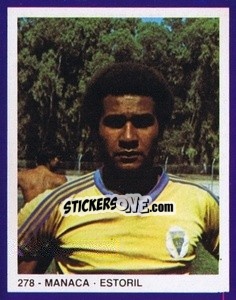Sticker Manaca - Estrelas do Futebol 1982-1983 - Disvenda