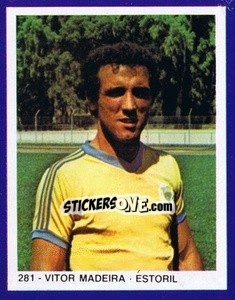 Sticker Vitor Madeira - Estrelas do Futebol 1982-1983 n. 281 - Disvenda
