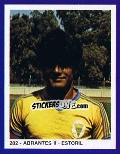 Sticker Abrantes II - Estrelas do Futebol 1982-1983 n. 282 - Disvenda