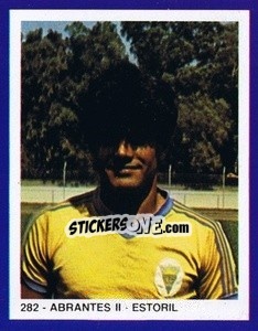 Cromo Abrantes II - Estrelas do Futebol 1982-1983 - Disvenda