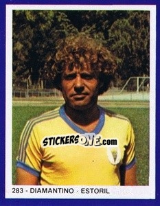 Sticker Diamantino - Estrelas do Futebol 1982-1983 n. 283 - Disvenda