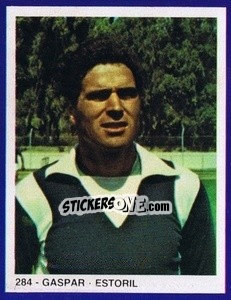 Cromo Gaspar - Estrelas do Futebol 1982-1983 - Disvenda