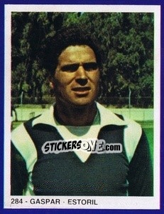 Sticker Gaspar - Estrelas do Futebol 1982-1983 n. 284 - Disvenda