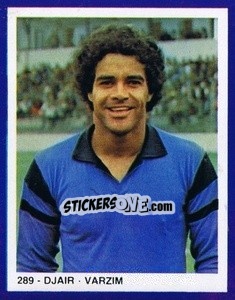 Sticker Djair - Estrelas do Futebol 1982-1983 n. 289 - Disvenda