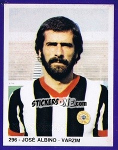 Sticker José Albino - Estrelas do Futebol 1982-1983 n. 296 - Disvenda
