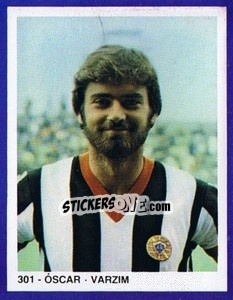 Cromo Óscar - Estrelas do Futebol 1982-1983 - Disvenda