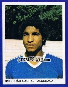 Cromo João Cabral - Estrelas do Futebol 1982-1983 - Disvenda