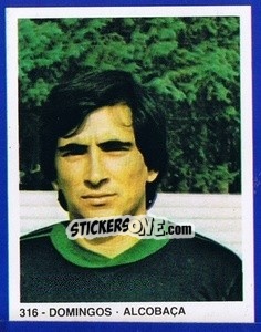 Sticker Domingos - Estrelas do Futebol 1982-1983 - Disvenda