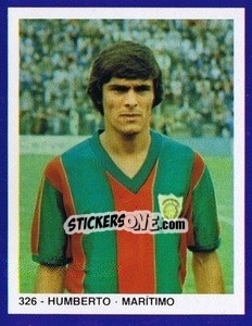 Sticker Humberto - Estrelas do Futebol 1982-1983 - Disvenda