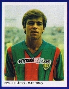 Cromo Hilário - Estrelas do Futebol 1982-1983 - Disvenda