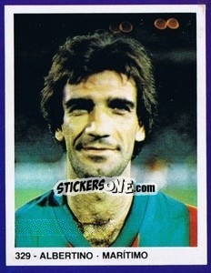 Sticker Albertino - Estrelas do Futebol 1982-1983 - Disvenda