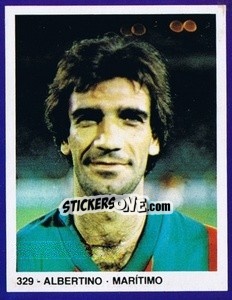 Sticker Albertino - Estrelas do Futebol 1982-1983 n. 329 - Disvenda