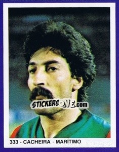 Figurina Cacheira - Estrelas do Futebol 1982-1983 n. 333 - Disvenda