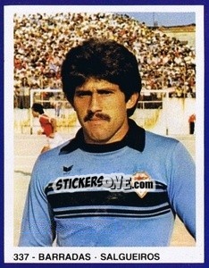 Sticker Barradas - Estrelas do Futebol 1982-1983 n. 337 - Disvenda