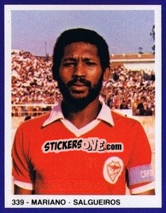 Sticker Mariano - Estrelas do Futebol 1982-1983 n. 339 - Disvenda