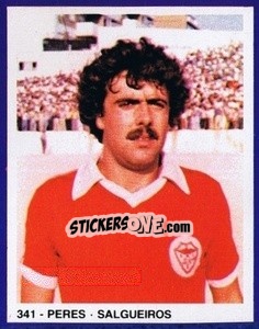 Sticker Peres - Estrelas do Futebol 1982-1983 n. 341 - Disvenda