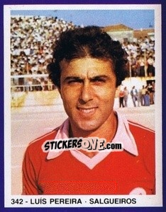 Sticker Luis Pereira - Estrelas do Futebol 1982-1983 - Disvenda