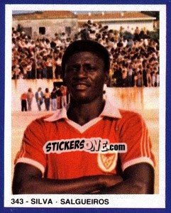 Sticker Silva - Estrelas do Futebol 1982-1983 n. 343 - Disvenda