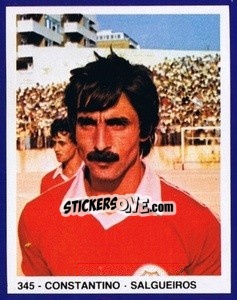 Sticker Constantino - Estrelas do Futebol 1982-1983 n. 345 - Disvenda