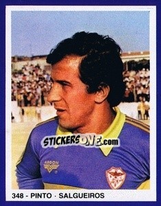 Cromo Pinto - Estrelas do Futebol 1982-1983 - Disvenda