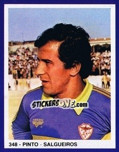 Sticker Pinto - Estrelas do Futebol 1982-1983 n. 348 - Disvenda