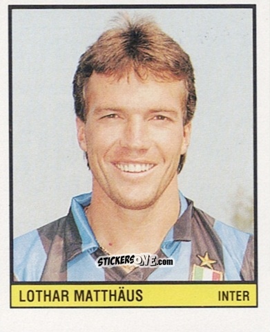 Sticker Lothar Matthaus - Campionato d'Italia 1989-1990 n. 131 - Scala