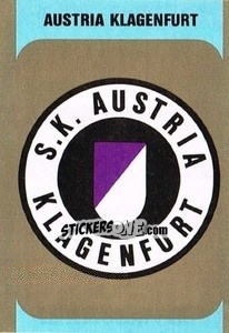 Figurina Vereinswappen - Österreichische Fußball-Bundesliga 1988-1989 n. 20 - Euroflash