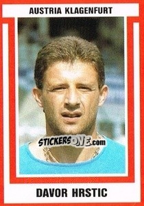 Figurina Davor Hrstic - Österreichische Fußball-Bundesliga 1988-1989 n. 24 - Euroflash