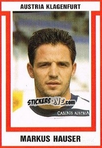 Cromo Markus Hauser - Österreichische Fußball-Bundesliga 1988-1989 n. 32 - Euroflash