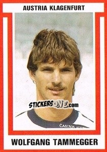 Cromo Wolfgang Tammegger - Österreichische Fußball-Bundesliga 1988-1989 - Euroflash