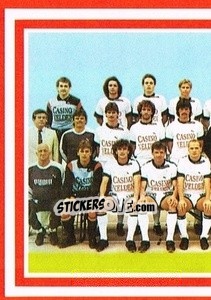 Cromo Mannschaft - Österreichische Fußball-Bundesliga 1988-1989 - Euroflash