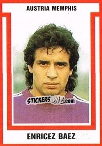 Sticker Enricez Baez - Österreichische Fußball-Bundesliga 1988-1989 - Euroflash