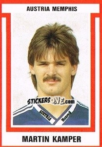 Sticker Martin Kamber - Österreichische Fußball-Bundesliga 1988-1989 - Euroflash